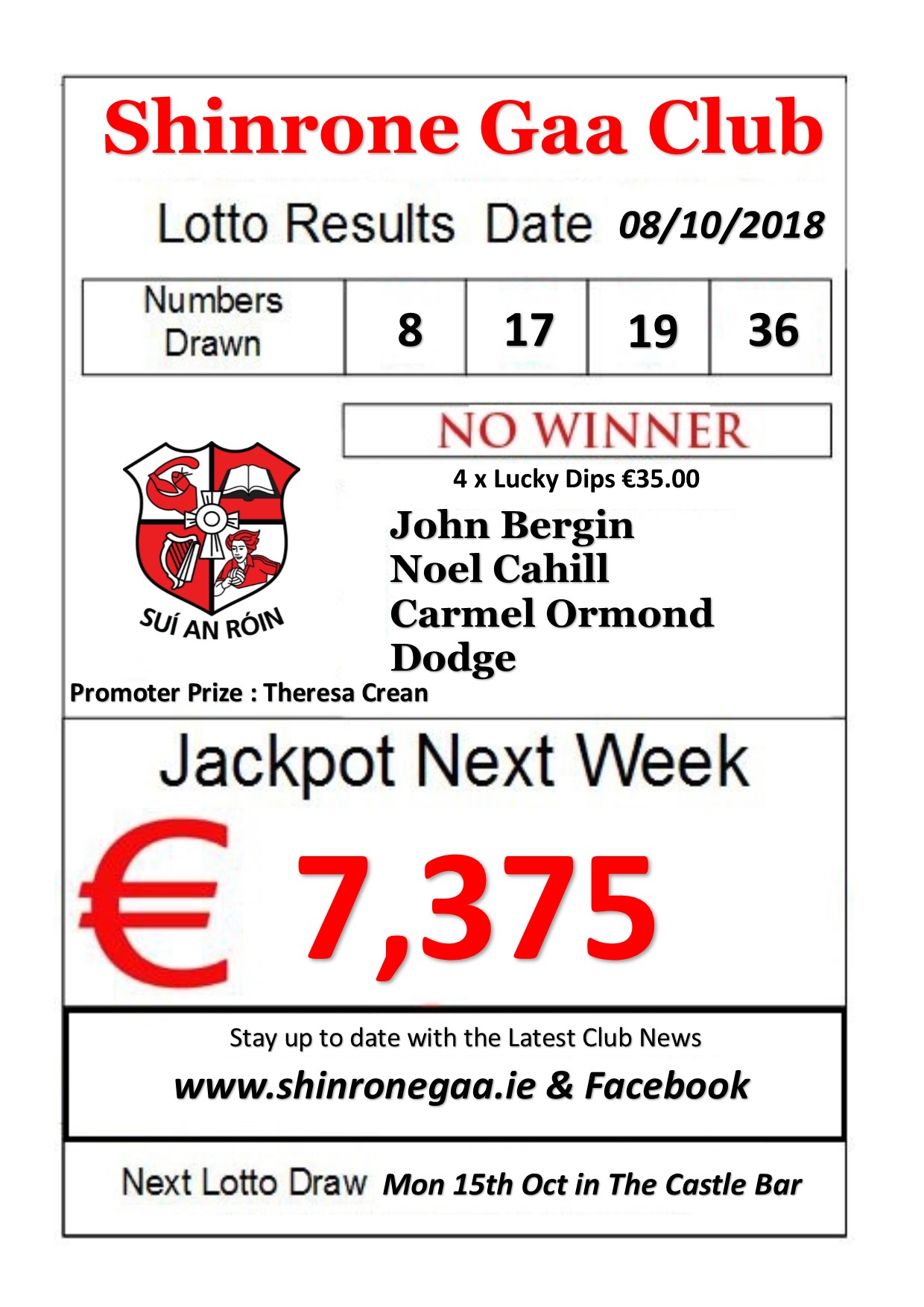 Old lotto store results 2015